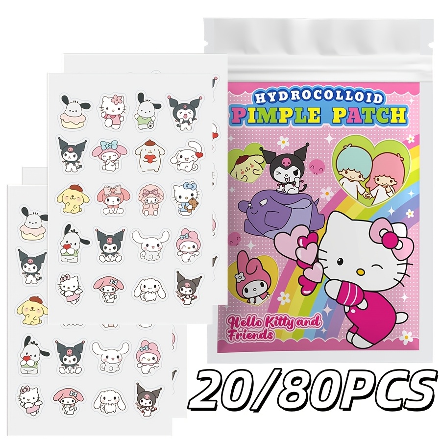 Hydrocolloid Acne Patch - 20/80 pezzi Sanrio Hello Kitty Cartoon