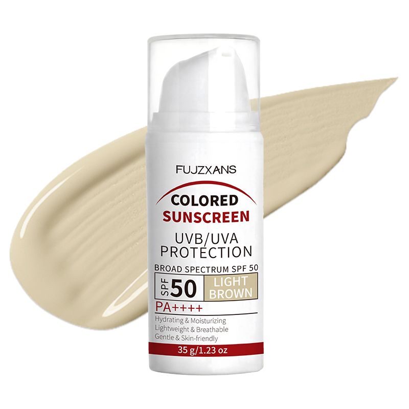 Spf 50 Sunscreen - BB Cream Colorata Marrone Chiaro SPF50