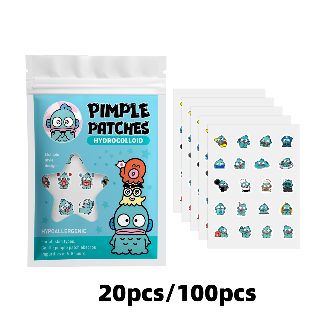 Skincare Acne - Cerotti per Brufoli Hello Kitty, 100pz/20pz
