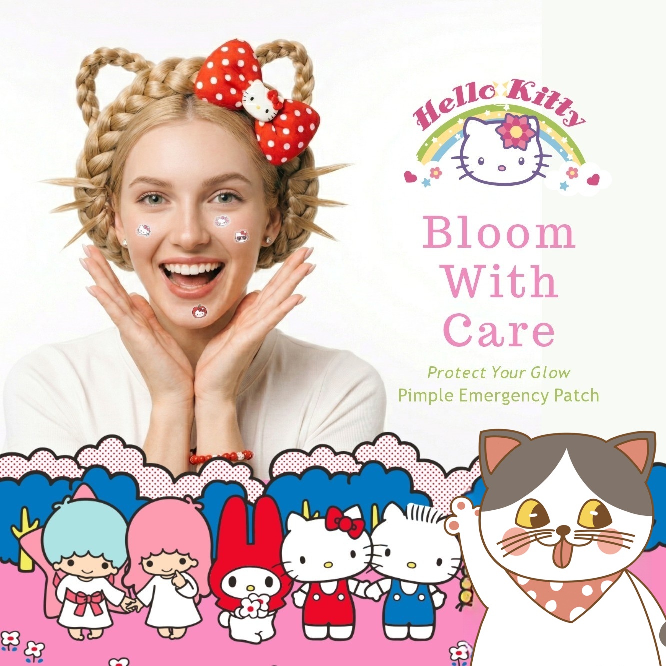 120 cerotti Hello Kitty per l' - Hydrocolloid Acne Patch recensione e prezzo
