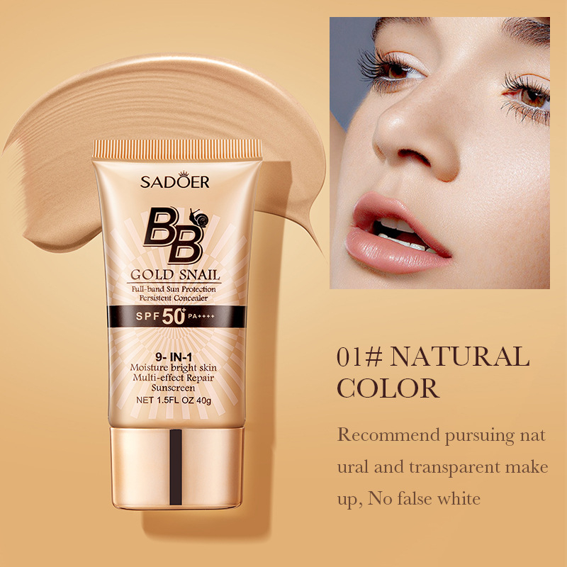 SADOER Crema Solare BB con Est - Spf 50 Sunscreen recensione e prezzo
