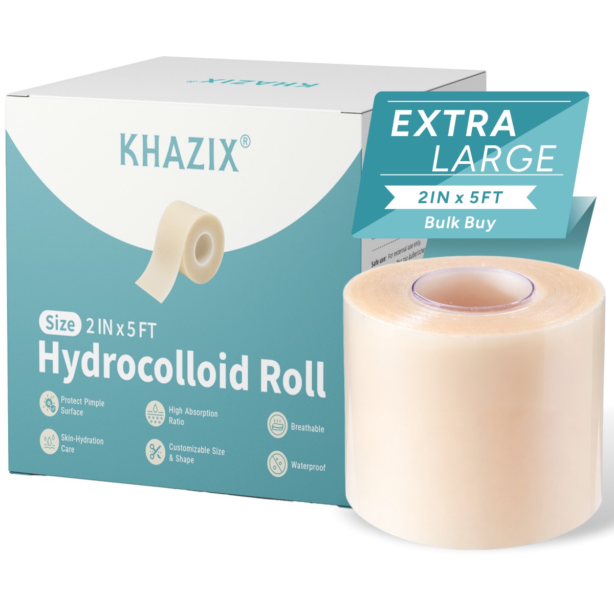 KHAZIX Rotolo di Medicazione I - Hydrocolloid Acne Patch recensione e prezzo