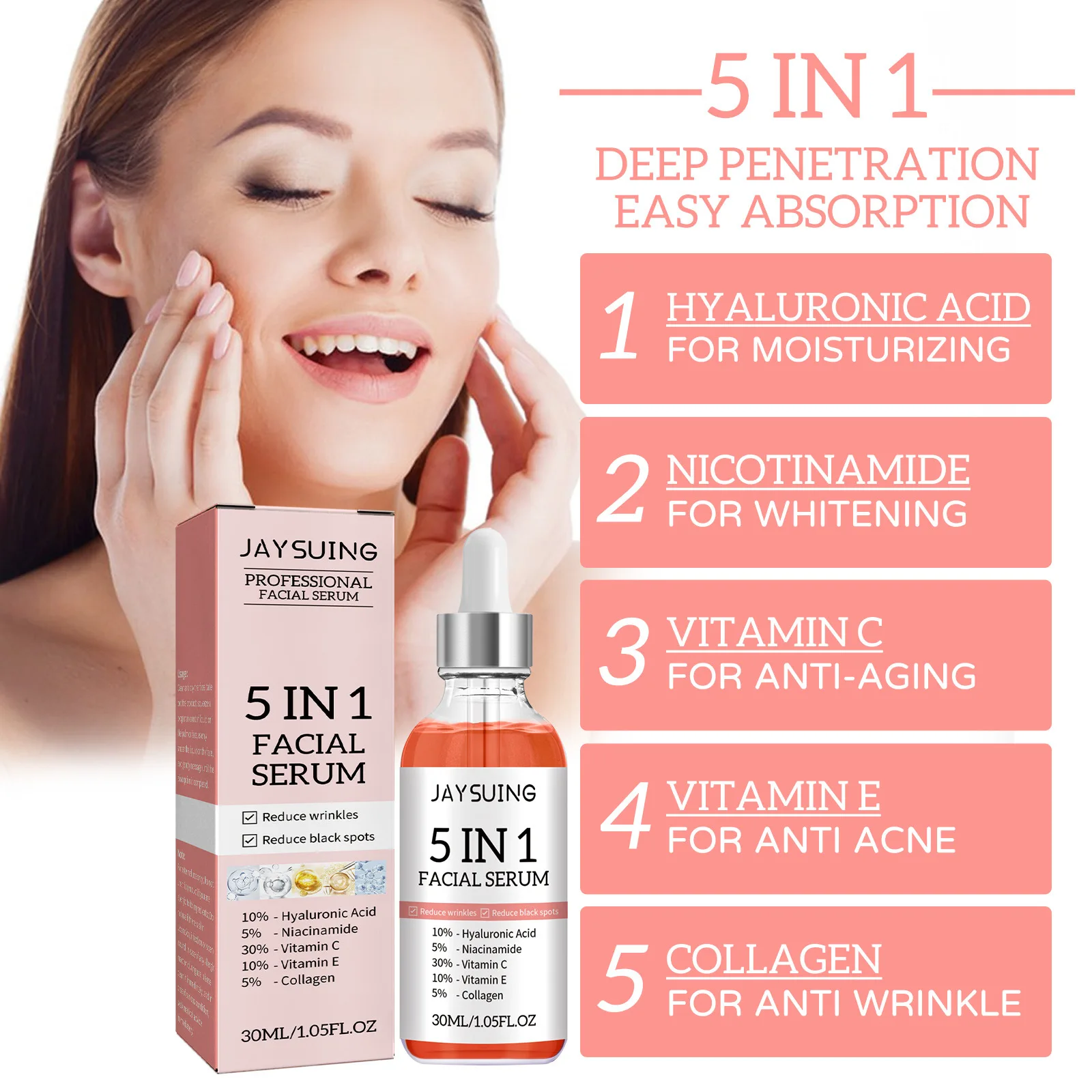 Siero viso idratante 5 in 1 id - Ferulic Acid Serum recensione e prezzo