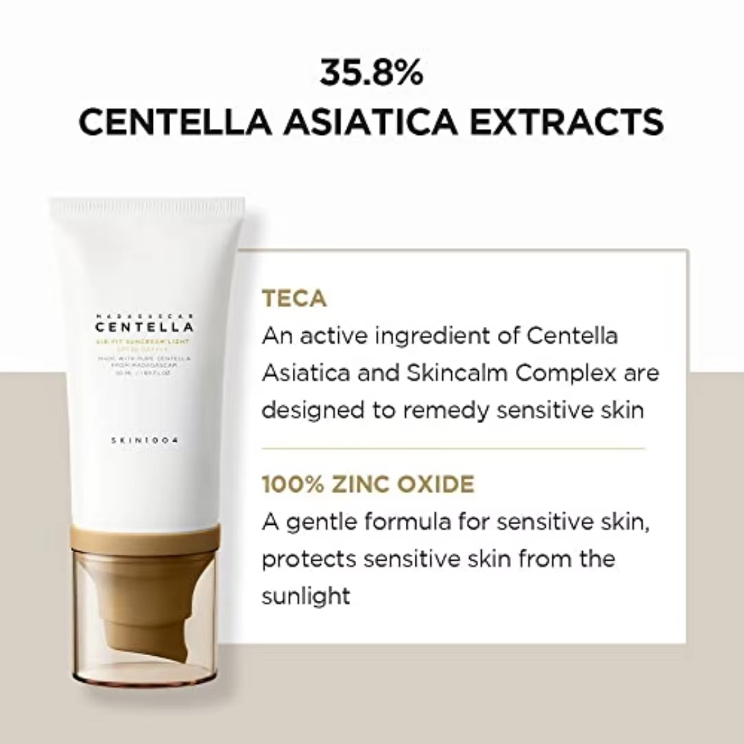 SKIN1004 Centella Sunscreen 8  - Spf 50 Sunscreen recensione e prezzo