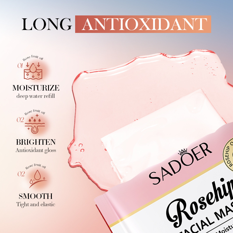 5/10 pezzi SADOER Maschera per - Face Oil Rosehip recensione e prezzo