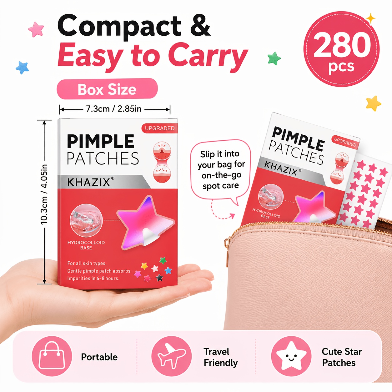 280 Cerotti a Stella per Brufo - Hydrocolloid Acne Patch recensione e prezzo