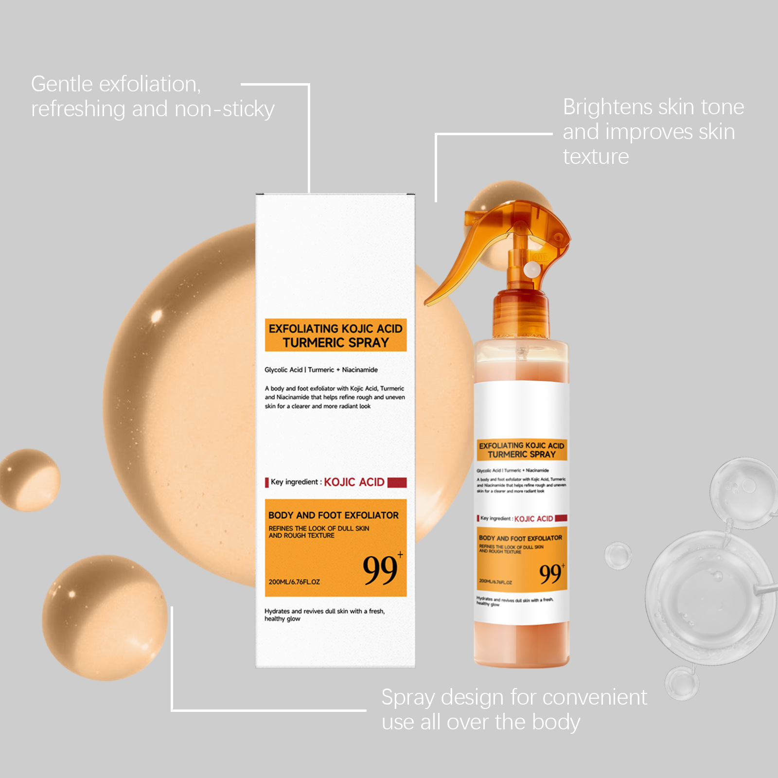 Spray esfoliante delicato con  - Skincare Whitening recensione e prezzo